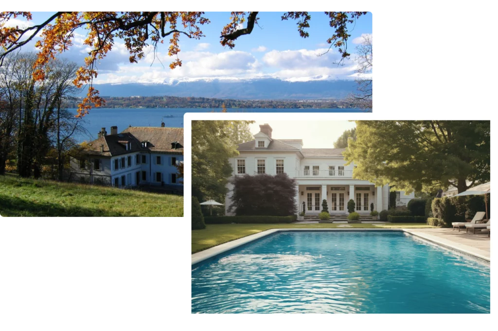 Évolution des prix immobiliers à Cologny